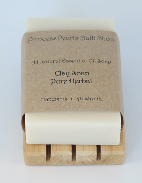 Clay Soap : Pure Herbal (Limited edition)